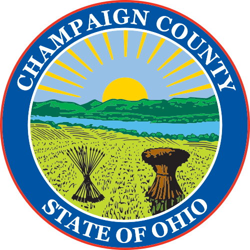 Official seal of Champaign County, Ohio.